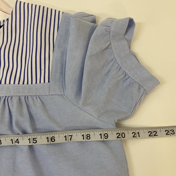 Pomander Place Tuckernuck Tiered Mini Swing Dress Women's Large - Picture 11 of 15